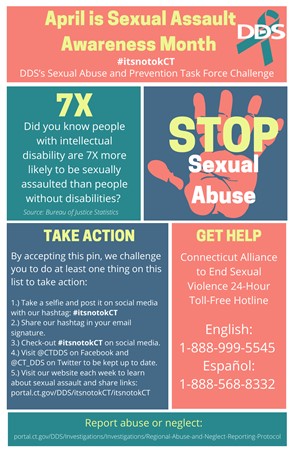 April is Sexual Assault Awareness Month