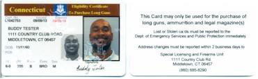 Eligibility Certificate to Purchase Long Guns