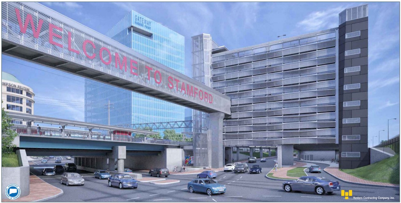 0301-0047 Rendering of Proposed Garage from Washington Boulevard