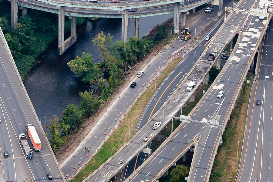 Route 8 I-84 Mixmaster