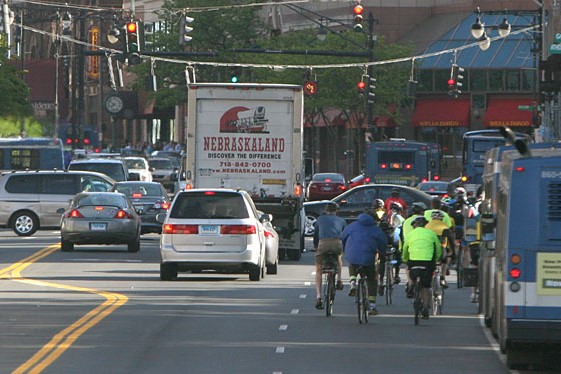 bicycles and vehicles