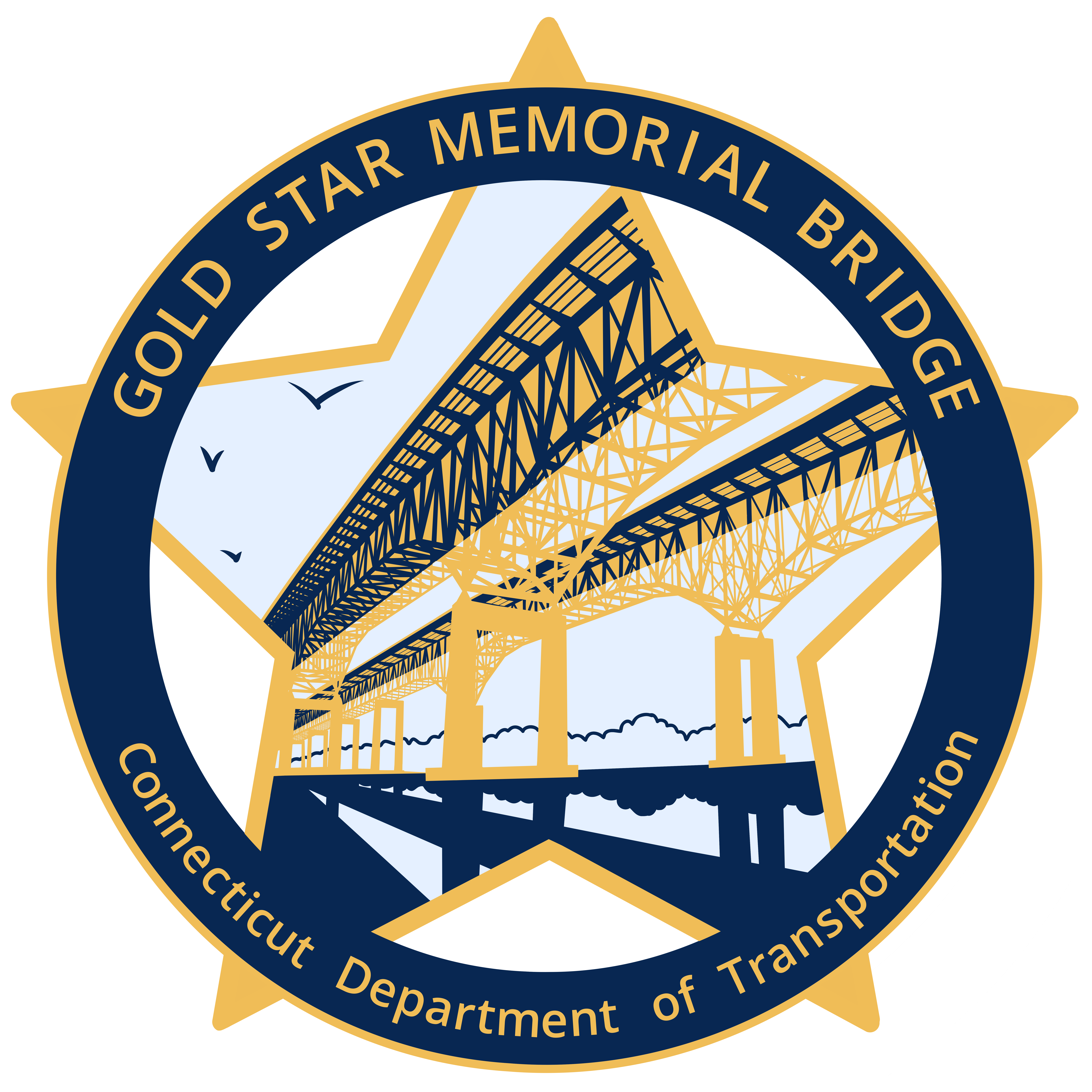 gold star memorial bridge logo