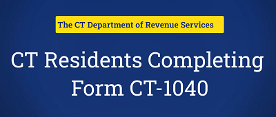 CT Residents completing form ct-1040