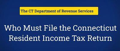 Who must file the connecticut resident income tax return