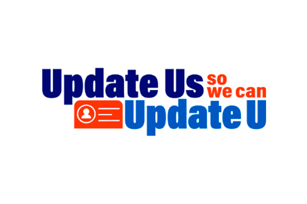 keep your information updated