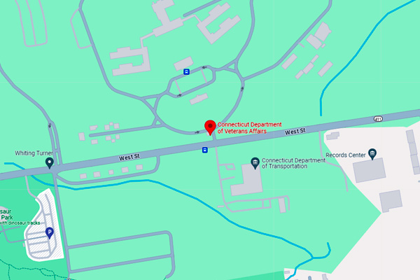 Map of CT VA