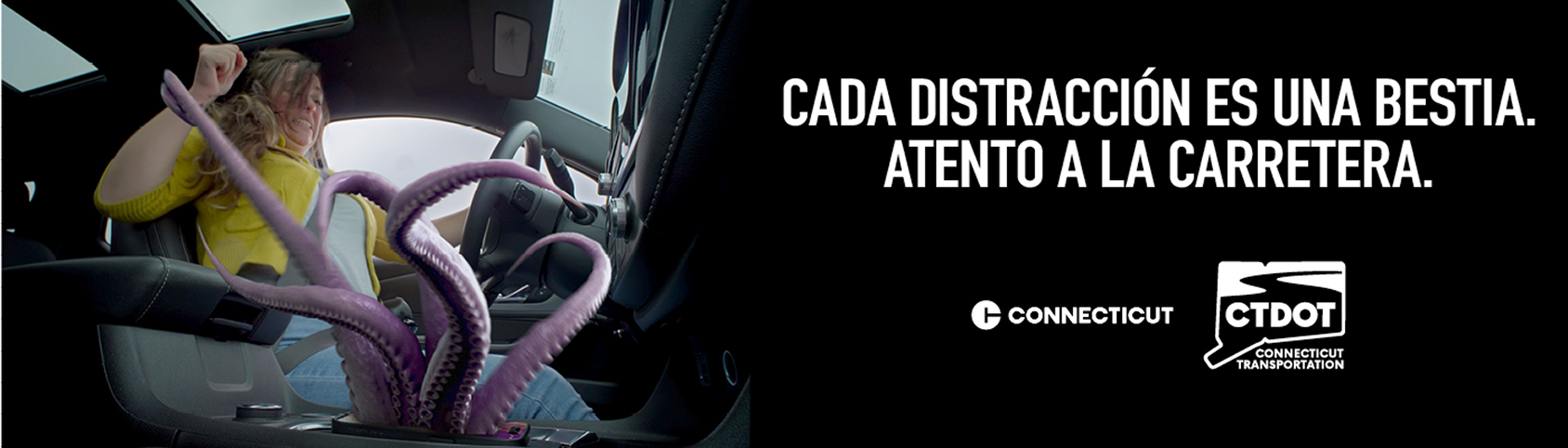 cada distraccion es una bestia. atento a la carretera.