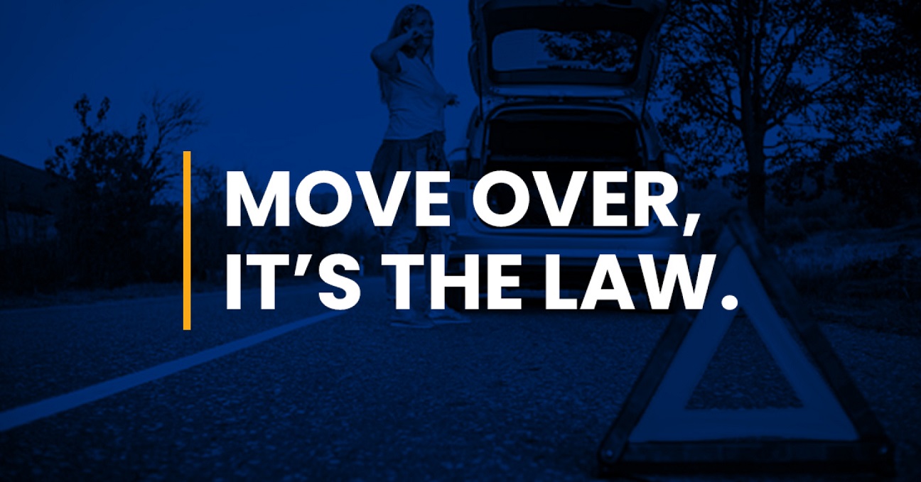 move over. it's the law! - office of highway safety