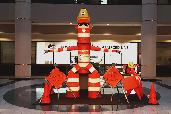 work zone wally - mascot
