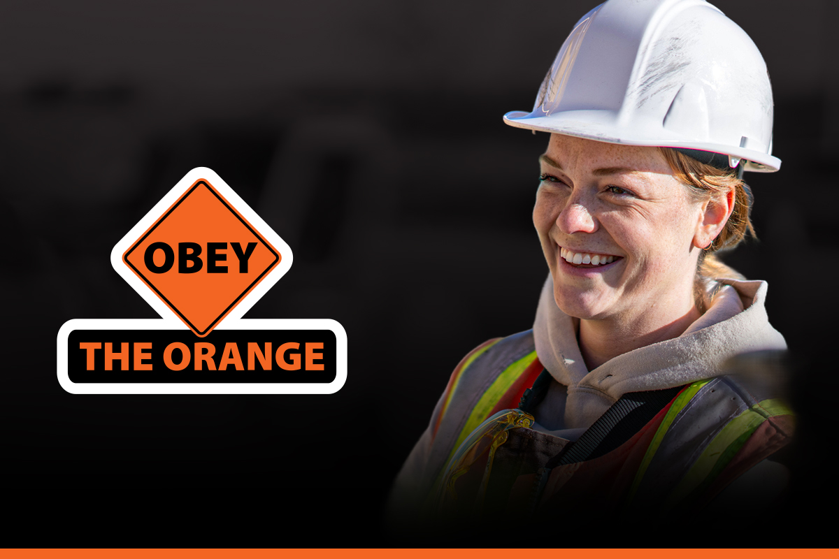 Obey the Orange logo and hero image