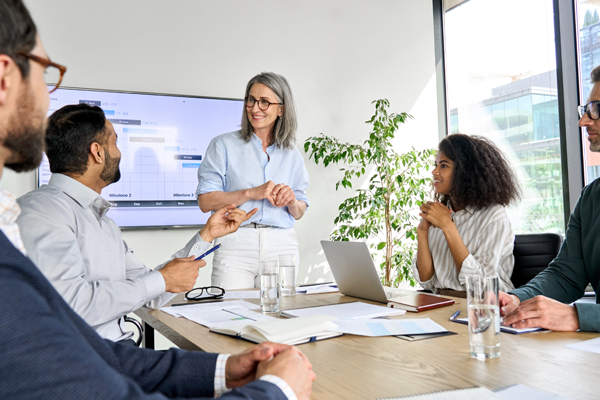 Meeting with researcher team